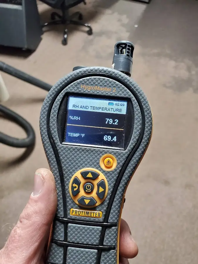 Moisture meter humidity assessment for Mold Remediation & Removal in Keene